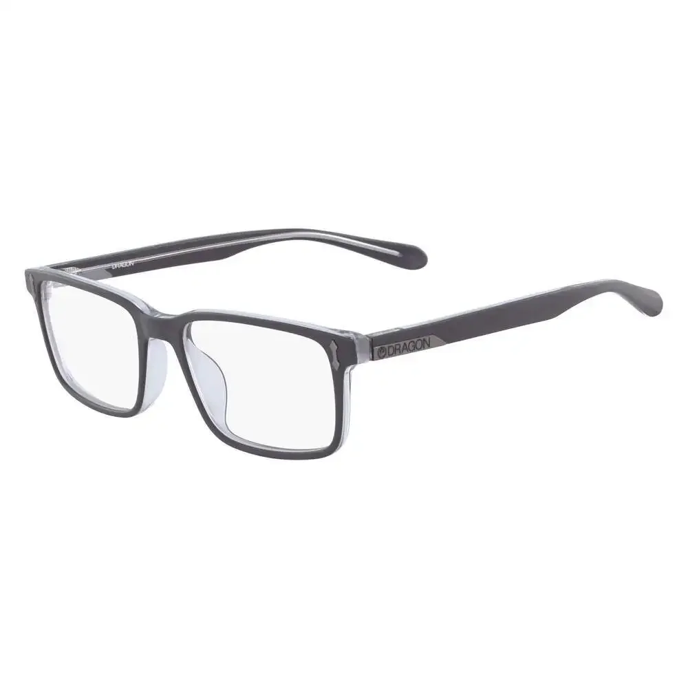 NWT Dragon DR181 022 Grey Rectangle 54mm Eyeglasses